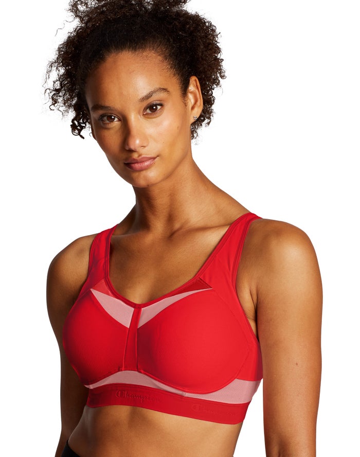 Champion Dame Sport Bh Rød - Motion Control Underwire - Danmark XIU-967450